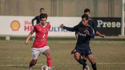 الأهلي 2003 يهزم إنبي 2-1 في دوري الجمهورية للناشئين