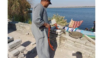 رفع كفاءة الإنارة بناحية قناطر إسنا القديمة في الأقصر