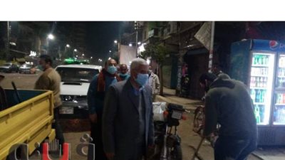 تغريم 24 مواطنا لعدم ارتداء الكمامات في ديرب نجم بالشرقية