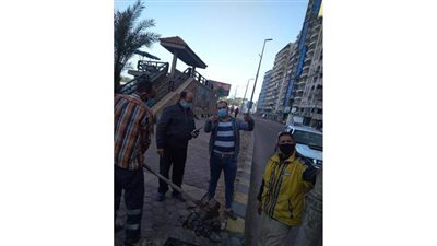 الإسكندرية ترفع درجات الاستعداد لاستقبال نوة الفيضة