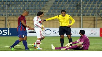 محمد عادل حكما لمباراة الأهلي والإنتاج بعد إصابة أمين عمر بكورونا