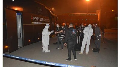 مطار القاهرة يستقبل 5 منتخبات مشاركة في كأس العالم لليد| صور