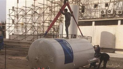 الأزهر يدعم مستشفى الباجور في المنوفية بتانك أكسجين | صور