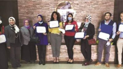 القلينى تسلم جوائز مسابقة حملة 