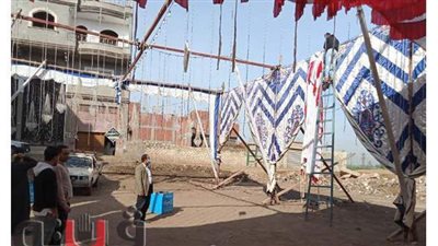 فض سرادقات للأفراح والعزاء بالشرقية