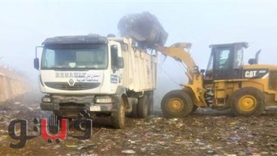 أسطول نقل المخلفات بالغربية ينقل ١٦١٩ طنا من المخلفات خلال ٥ أيام