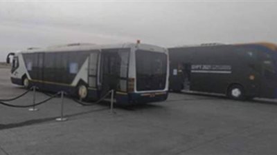 مطار برج العرب يستقبل منتخب روسيا للمشاركة في كأس العالم لليد