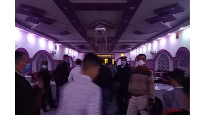 فض ٣ حفلات زفاف وغلق قاعات أفراح خلال حملة بأسيوط | صور