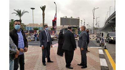 محافظ القاهرة يتفقد الاستعدادات لكأس العالم لكرة اليد