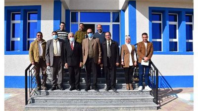 رئيس جماعة العريش يلتقي إدارة بحوث الأسماك