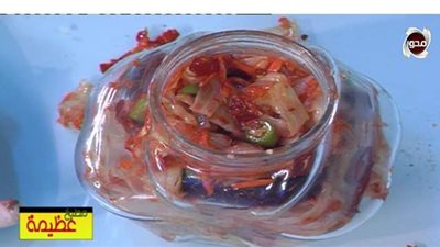 طريقة عمل مخلل عروق الكرنب | فيديو