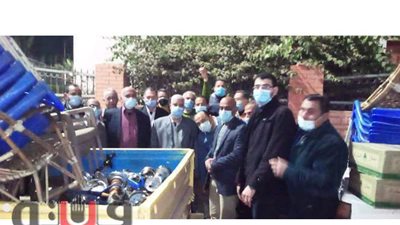 التحفظ على 38 شيشة و36 كرسي و12 كيلو معسل وتشميع كافيه بديرب نجم بالشرقية