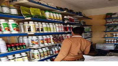 زراعة البحيرة تضبط 64 محل مبيدات ومخصبات بدون ترخيص