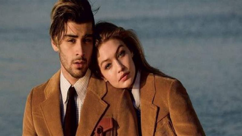 جيجي حديد وزين مالك