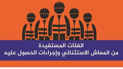 الفئات المستفيدة من المعاش الاستثنائي وإجراءات الحصول عليه | إنفو جراف