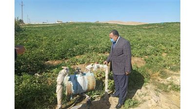 سكرتير عام أسيوط يترأس حملة معاينة أراضي أملاك الدولة لتسعيرها