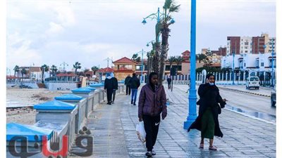 أمطار متوسطة ورياح شديدة.. طقس متقلب يضرب مطروح | فيديو وصور