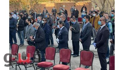 أحمد عز والعشرات يجتهدون في الدعاء لـ