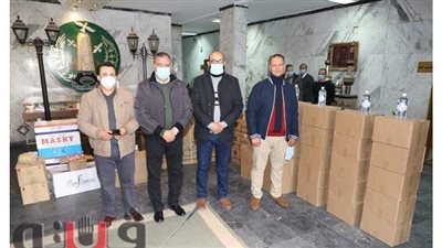 محافظ المنوفية يشيد بدور المجتمع المدنى لمواجهة كورونا | صور