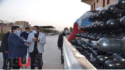 مصنع غازات يساهم بـ60 أسطوانة أكسجين لمصابي كورونا ببني سويف