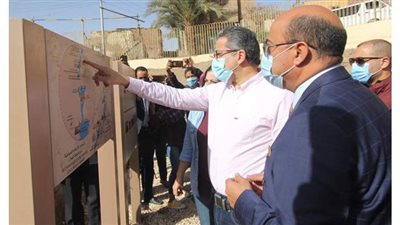 وزير السياحة والآثار يفتتح معبد إيزيس بعد انتهاء عمليات ترميمه