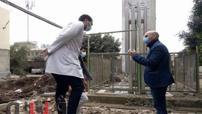 هشام مسعود يطمئن على توافر مخزون الأكسجين بمستشفيات الشرقية | صور