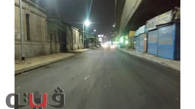 رصف طريق مسجد الاستقامة حتى أسفل كوبري فيصل بجنوب الجيزة | صور