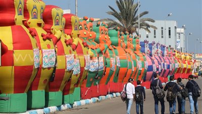 بالصور.. احتفالات شعبية ابتهاجًا بافتتاح قناة شرق بورسعيد