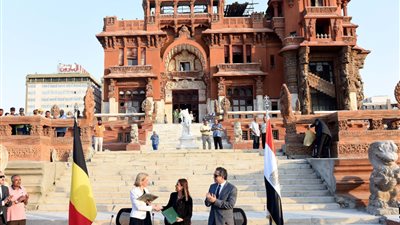 مصر وبلجيكا توقعان مذكرة تفاهم لترميم قصر البارون بـ16 مليون جنيه