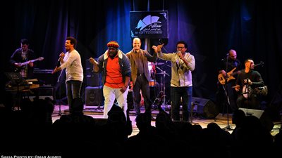 جرعة موسيقى نوبية بصوت «منيب باند» بساقية الصاوي (صور)