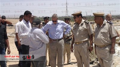 بالصور.. محافظ قنا يقود حملة لإزالة 230 حالة تعدٍ