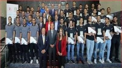 تقديرا لإنجازاتهم التاريخية.. البنك الأهلي المصري يكرم أبطال العالم لكرة اليد