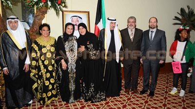 بالصور.. بدء حفل سفارة الكويت بالعيد الوطني