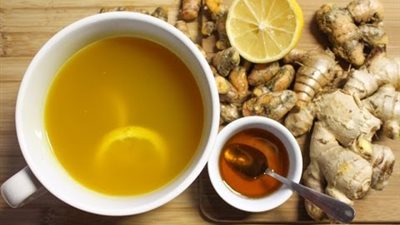 مشروب الكركم بالزنجبيل لخسارة الوزن وإذابة الدهون