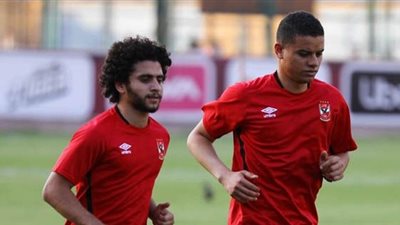 مران بدني للاعبي الأهلي الغائبين عن رحلة غينيا