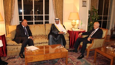 بدء اجتماع «العربي» ووزيري خارجية مصر والكويت بشأن غزة