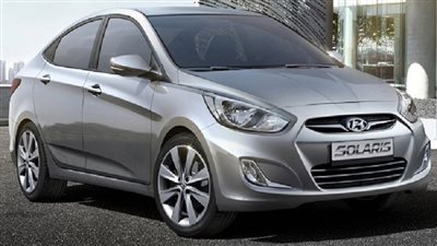 146 ألف جنيه جمارك السيارة «هيونداي سولاريس» 2016