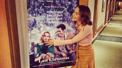 إميليا كلارك تروج لفيلمها 