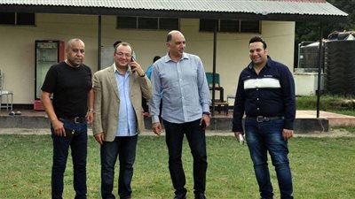 السفير المصري بتنزانيا يحضر مران المصري