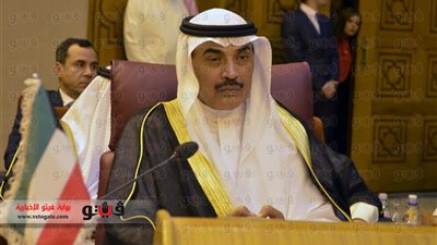 بالصور..وزير خارجية الكويت يرحب بالمبادرة المصرية المتعلقة بـ