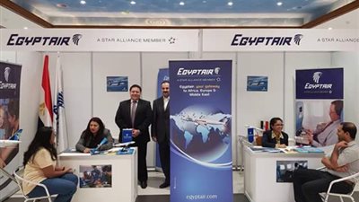 «مصر للطيران» تشارك في معرض البحرين الدولي للسياحة والسفر