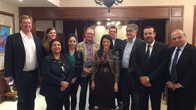 وزيرة السياحة تستقبل وفدا إعلاميا نمساويا (صور)