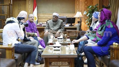 وكيل الأزهر يستقبل وفدا كنسيا من الدنمارك