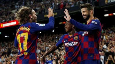 برشلونة يكتسح فالنسيا 5-2 في الليجا