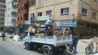 تحرير 310 محاضر إشغال ونظافة بأبوقرقاص في المنيا