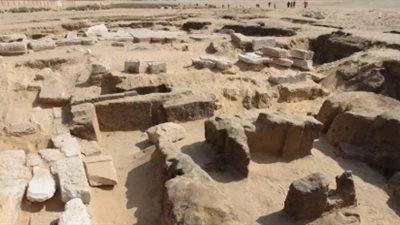 العثور على معبد يعود للعصر البطلمي بمنزل موجه بالتعليم في سوهاج
