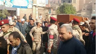 تشييع جثمان شهيد الفيوم في عمليات سيناء 2018 (فيديو)