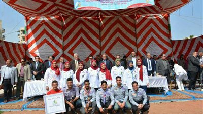 انطلاق أسبوع شباب جامعة دمياط ( صور )