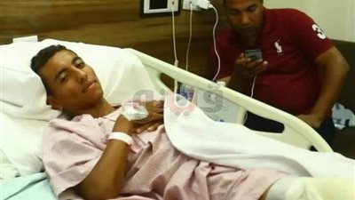 نجاح جراحة حمادة الفيل ناشئ الأهلي بعد الكسر المضاعف