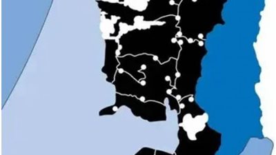 باللون الأسود.. حكاية خريطة الضفة التي أثارت مزاعم اليمين المتطرف في إسرائيل